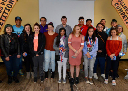 Oglala Sioux Tribe President Drops in on Youth Business Plan Competition